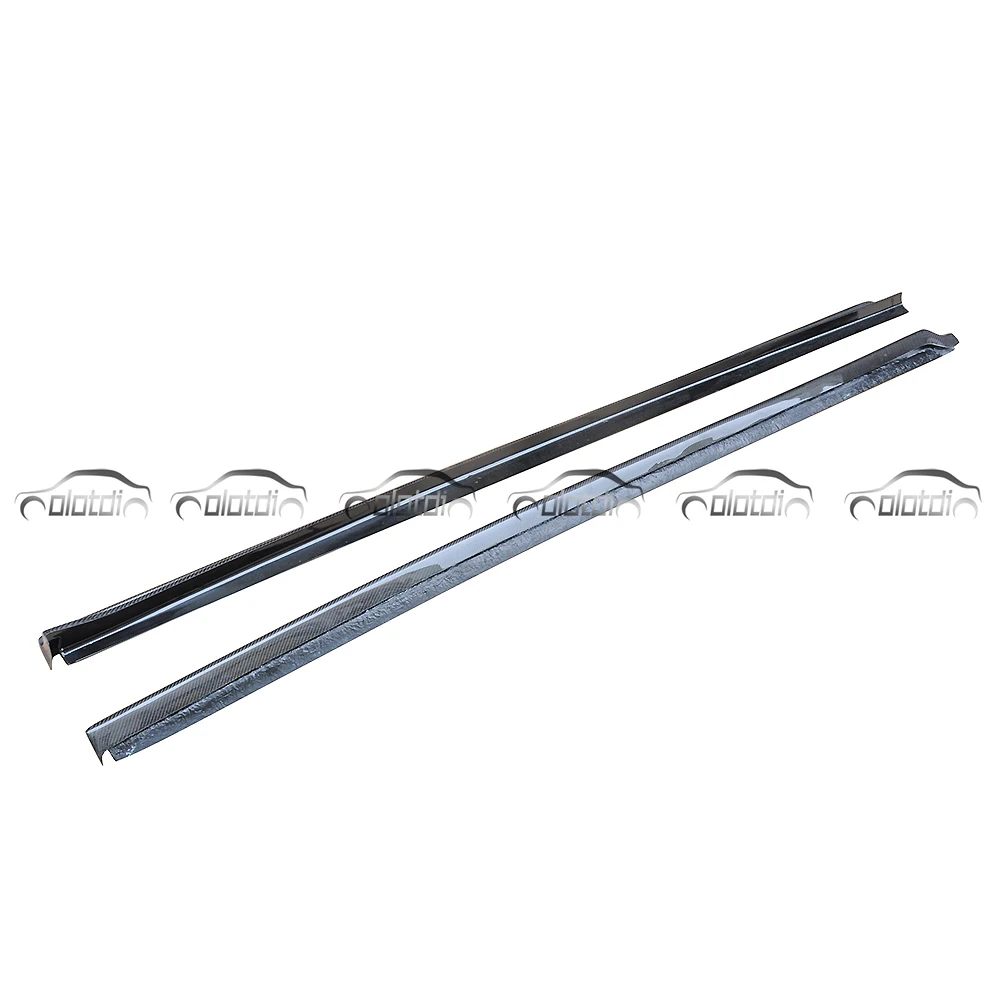 Автомобильный тюнинг OLOTDI реальные боковые юбки из углеродного волокна наборы