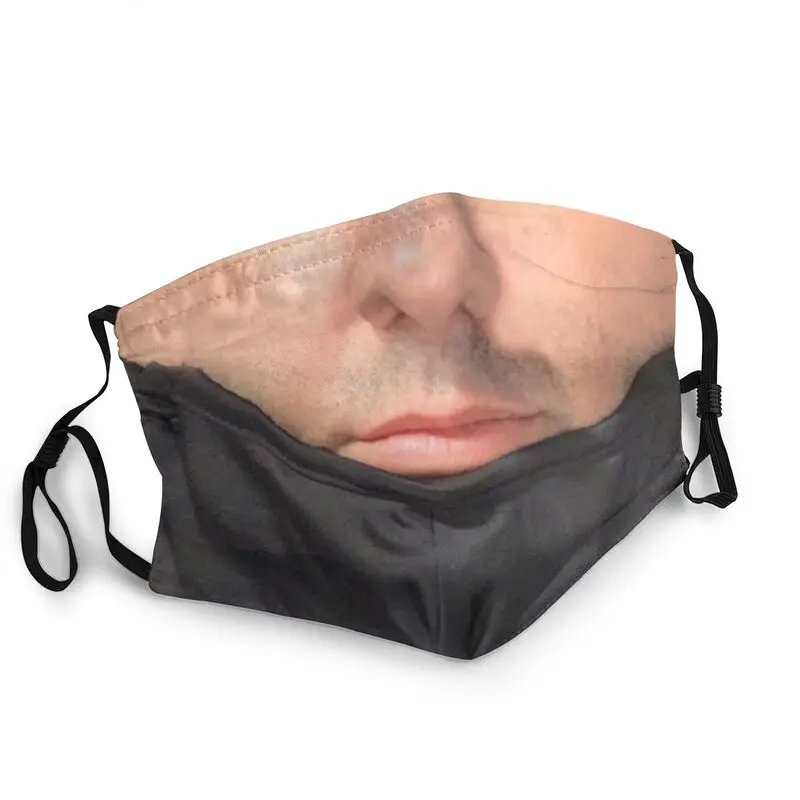 

Funny Expression Prank Breathable Mouth Face Mask Adult Spoof Halloween Cosplay Mask Protection Cover Respirator Mouth Muffle