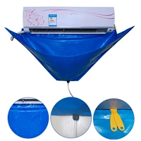 air conditioner cleaning cover with water pipe waterproof dust wall protection cleaning cover bag for air conditioner polite