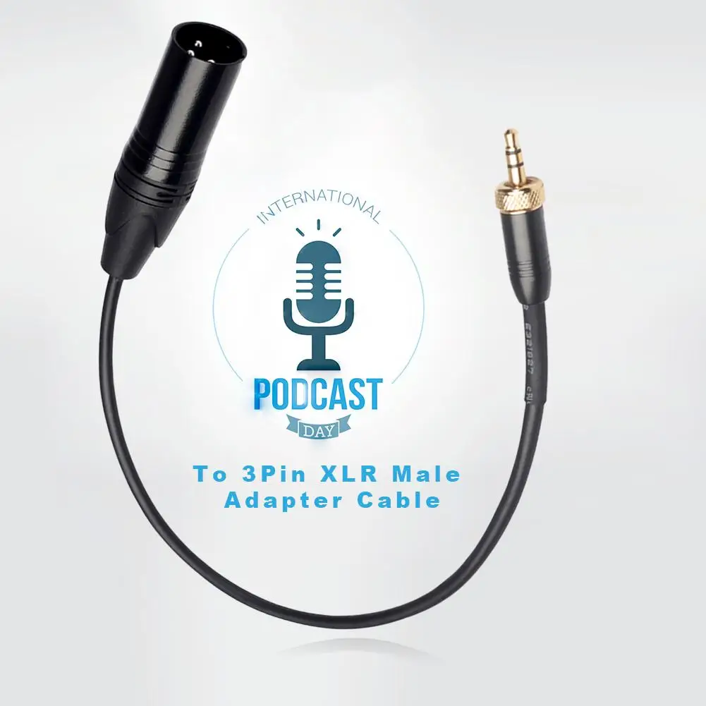 3 5 мм аудио разъемом папа с внутренней резьбой для 3Pin XLR Мужской Кабель адаптер Sony