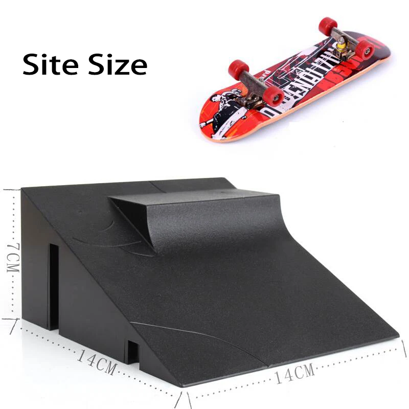 

Children Finger Skateboards Skate Toy Skate Park Ramp Set Tech Practice Deck Funny Interior Extreme Sport Fingers Training Toys