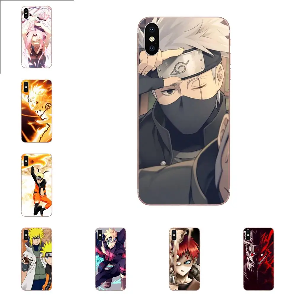 Мягкая защитная пленка из термополиуретана аниме Наруто для samsung Galaxy Note 5 8 9 S3 S4 S5 S6