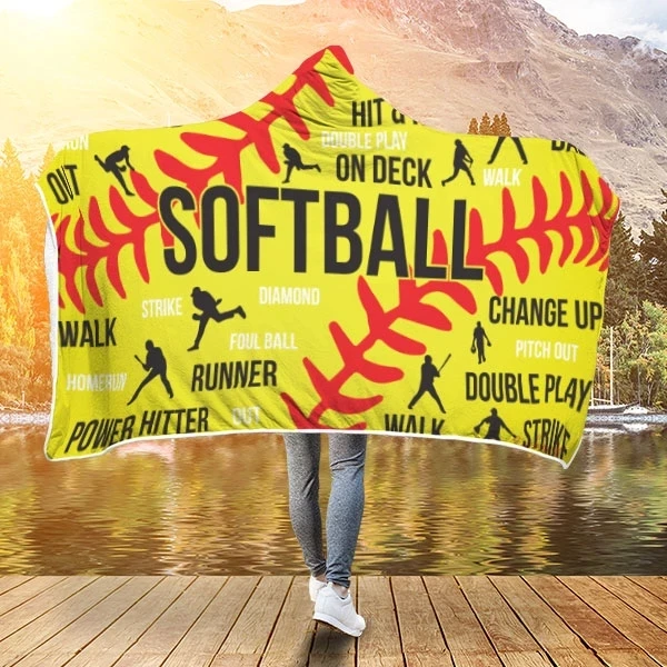 Мягкое одеяло с капюшоном для занятий спортом хоккеем футболом баскетболом