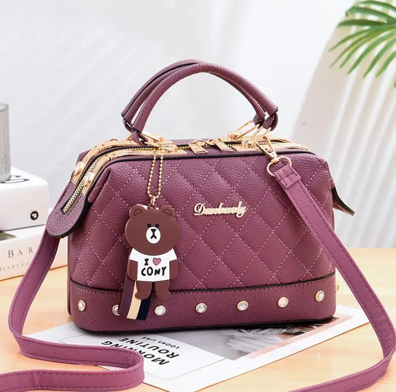

Brand designer womens bags 2020 new fashion messenger bags Wild lady handbags All-match lady's small square bag hand bags