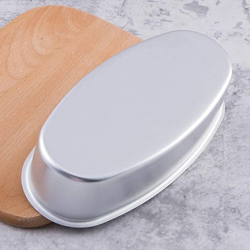 3 Pcs Oval Bread Loaf Pan Cake Mold Homemade Cheesecake Meatloaf Baking Bakeware for Oven and |