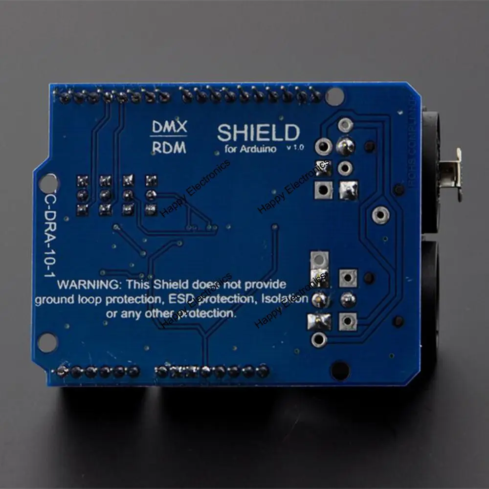 Модуль платы расширения DFRobot DMX Shield совместим с Arduino для DMX-Master устройства работы в сети DMX512