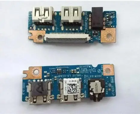 

Laptop USB Audio Board for Dell Inspiron 15-3559 3558 5758 5558 5458 0RT8YV CN-0RT8YV LS-c142P
