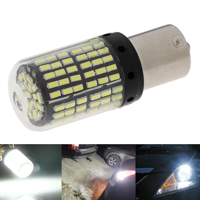 1 шт. светильник воротный сигнал 3014 144smd CanBus S25 1156 BA15S P21W LED BAY15D BAU15S PY21W Lamp T20 7440 W21W W21/5W
