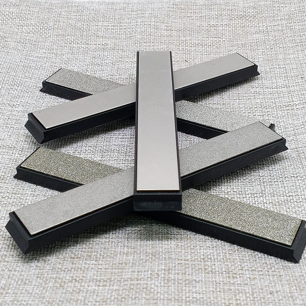 Набор из 5 алмазных точильных брусков для ножей система заточки Алмазный