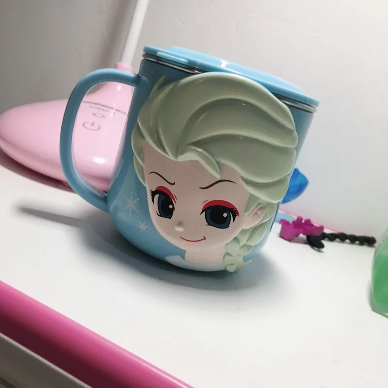 280 мл Disney 3D мультяшная чашка для воды 304 кружка из нержавеющей стали детская