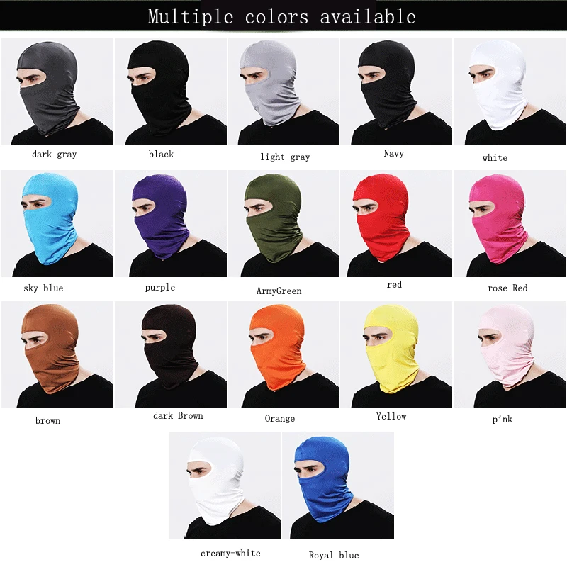 

Multi-color masked masks hoods outdoor cycling motorcycle windproof sun-proof dust-proof mask warm hat LK005