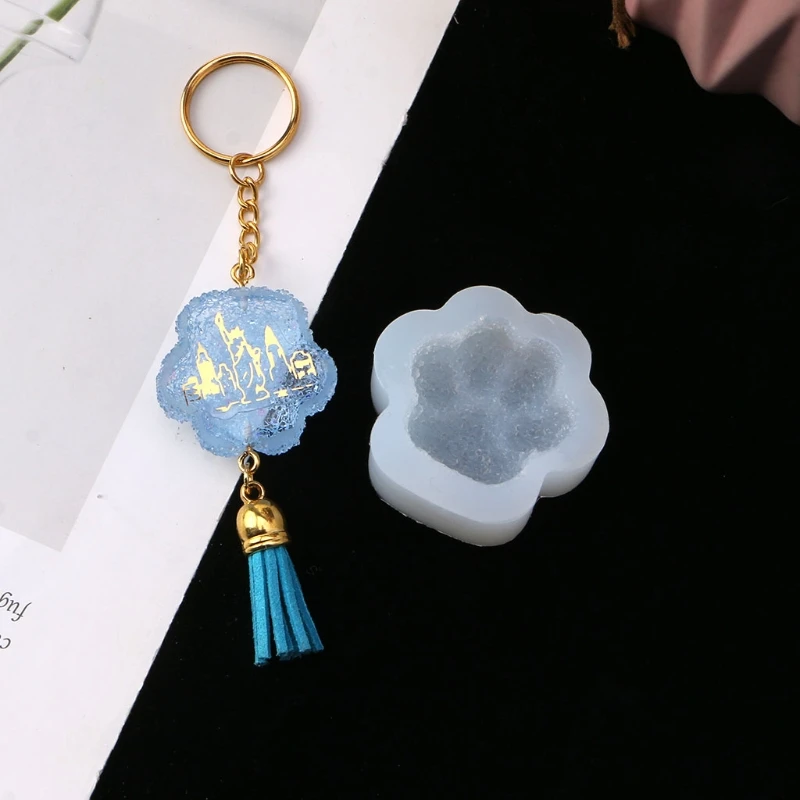 F2TD Средний бриллиант Кошачий коготь силиконовая форма Сделай Сам