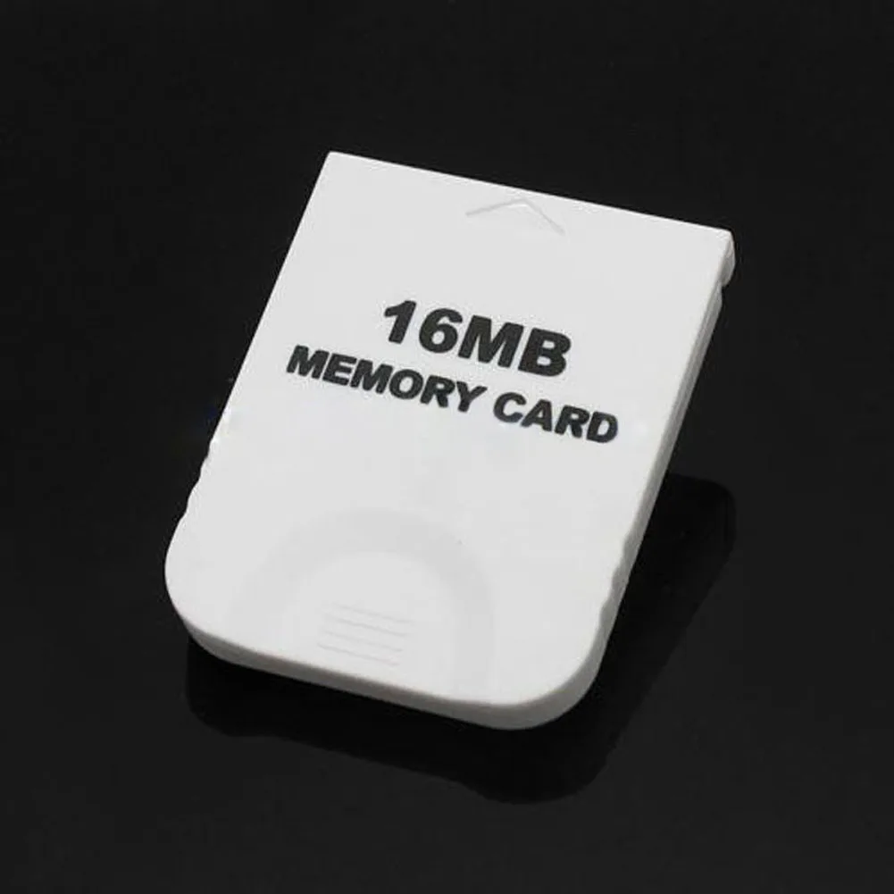 

Practical White Memory Card For Nintendo Wii Gamecube GC Game 16MB 16M Game System Console