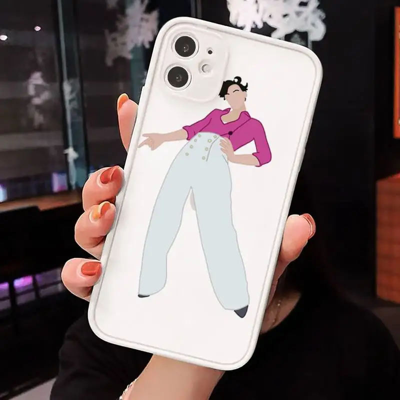 

HARRY STYLES WATERMELON SUGAR cartoon Phone Cases matte transparent For iphone 7 8 11 12 plus mini x xs xr pro max cover