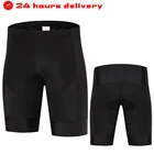 Черные велосипедные шорты Pro Star 2021, мужские Нескользящие велосипедные шорты с гелевыми вставками 19D для горных велосипедов, бриджи для горных велосипедов