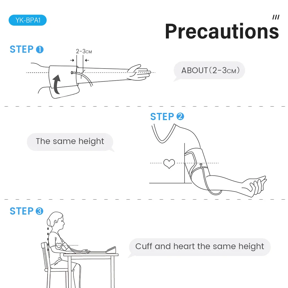 Yongrow портативный цифровой верхний монитор артериального давления на руку