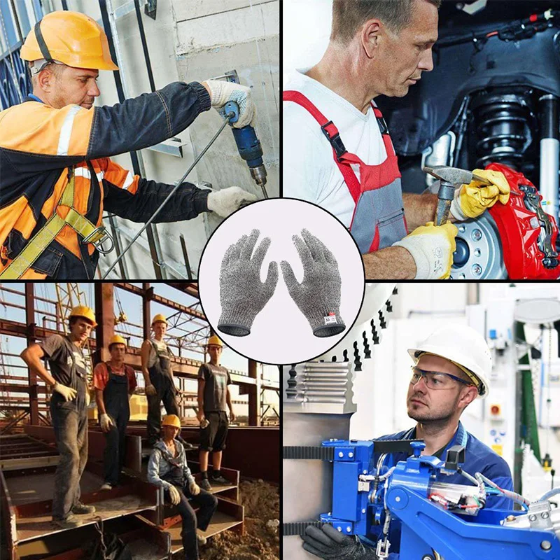 Перчатки для рыбалки охоты перчатки с защитой от порезов устойчивые к