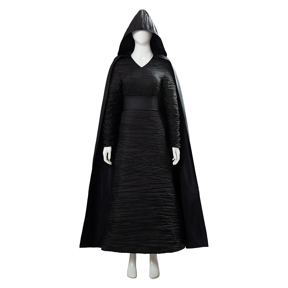 

Cosplay Dark Side Rey Cosplay Costume Outfit Hood Cloak Halloween Carnival
