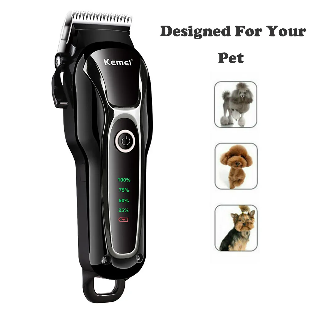 Профессиональная машинка для стрижки собак набор груминга электробритва