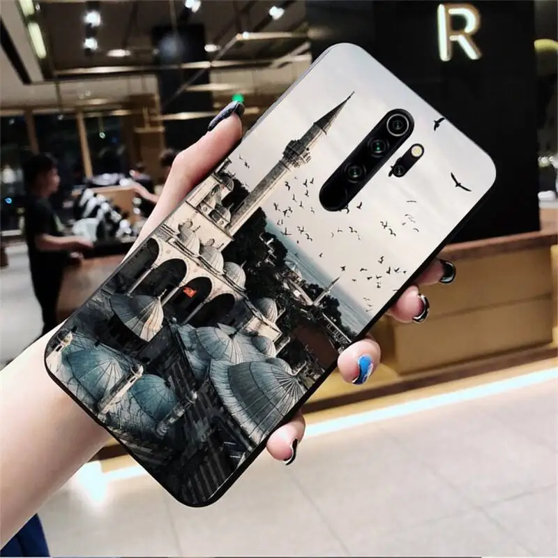 YJZFDYRM Турция Стамбул полный красивый город мягкий чехол для телефона Redmi Note 9 8T 8A 7 6