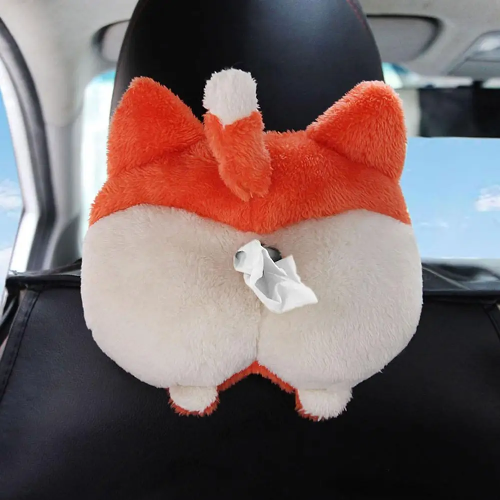 Коробка для салфеток держатель автомобиля мультяшная лиса поросенок прикладом