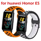 Ремешок для часов Huawei Honor ES, Воздухопроницаемый мягкий силиконовый сменный Браслет, быстрая установка, аксессуары для наручных часов