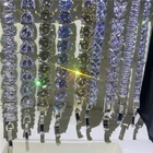 Женский обручальный браслет ручной работы, браслет из серебра 925 пробы с белым кубическим цирконием ааааа