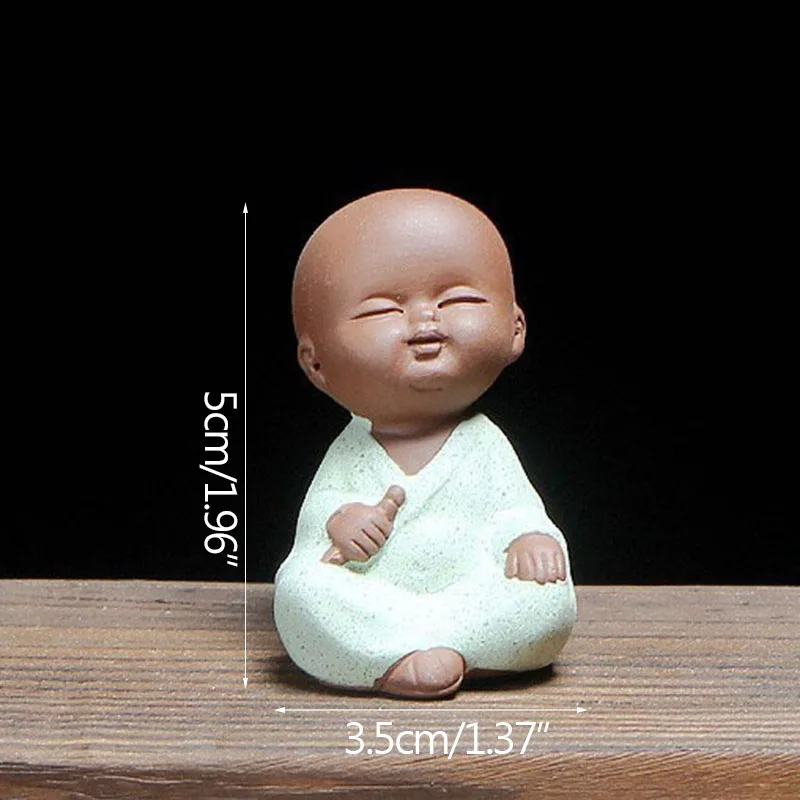 Китайский Цвет небольшой монахи Керамика из мультфильма Холодное сердце фигурки