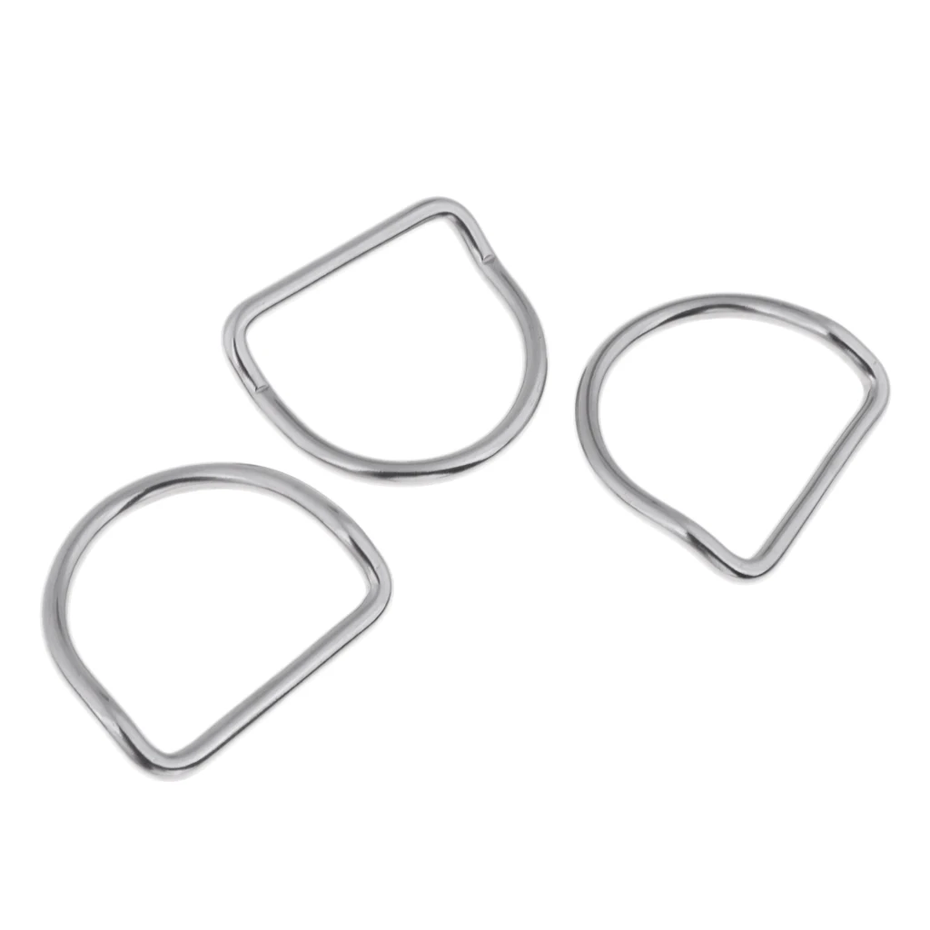 3x прочное Изогнутое Кольцо D для лямки весовой ремень подводного