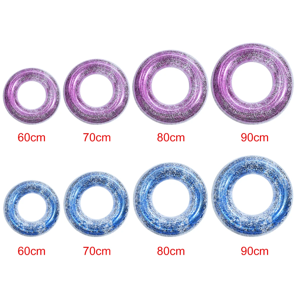

Rooxin Inflatable Swimming Ring Donut Pool Float for Adult Kids Swimming Mattress Circle Rubber Ring Swimming Pool Toys Seat