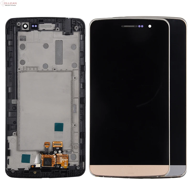 1 шт. Catteny 5,5 дюймов X190 ЖК-дисплей для LG Zone Ray X180 ЖК-дисплей с кодирующий преобразователь сенсорного экрана в сборе с рамкой