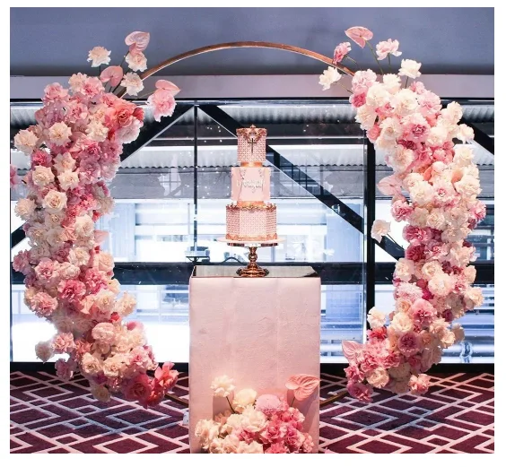 Круглая свадебная АРКА 2 м Свадебный декор стойка для фона луч шаров воздушных и