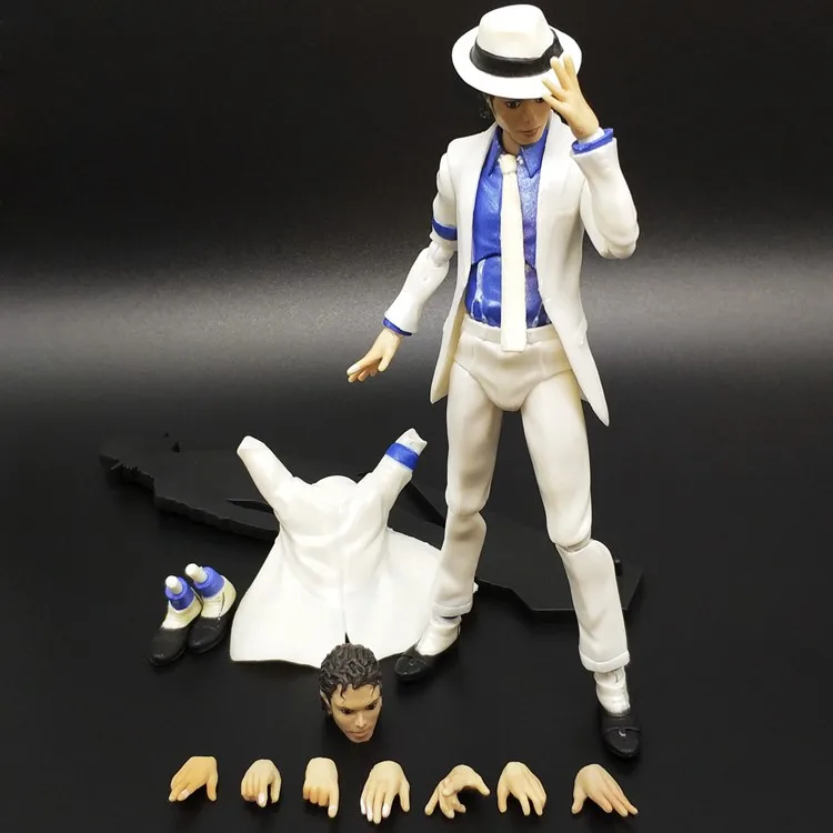 

Figuarts King of MJ Michael Jackson MV Moonwalk Thriller PVC Action Figure Collectible Model Toy