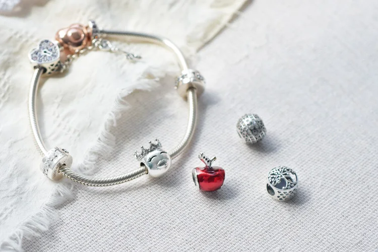 Натуральная кожа бисер Семья подвеска с корнями подходят к оригиналу pandora