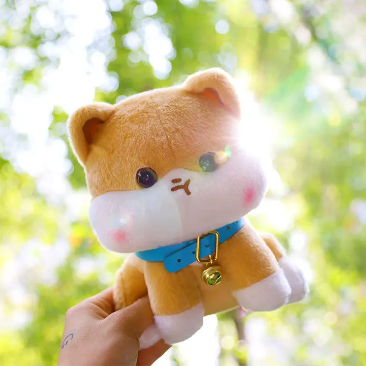 Cute Shiba Inu Dog Plush Toy Soft Kawaii Animal Cartoon Stuffed Animals Dolls Pendant for Kids Baby Children Girls Birthday Gift | Игрушки и