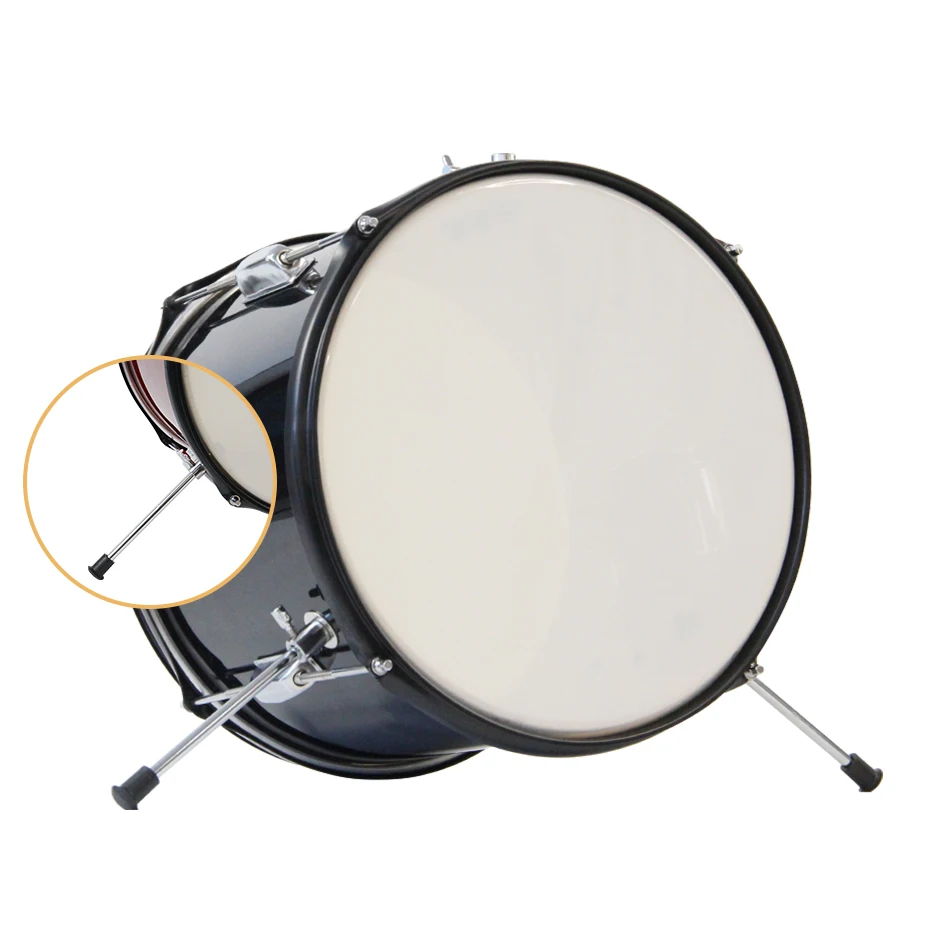 12 inch Kids Drum Set - Kit w/ Drums Drumsticks Seat Musical Instruments Age 5 Real 3 Pieces | Спорт и развлечения