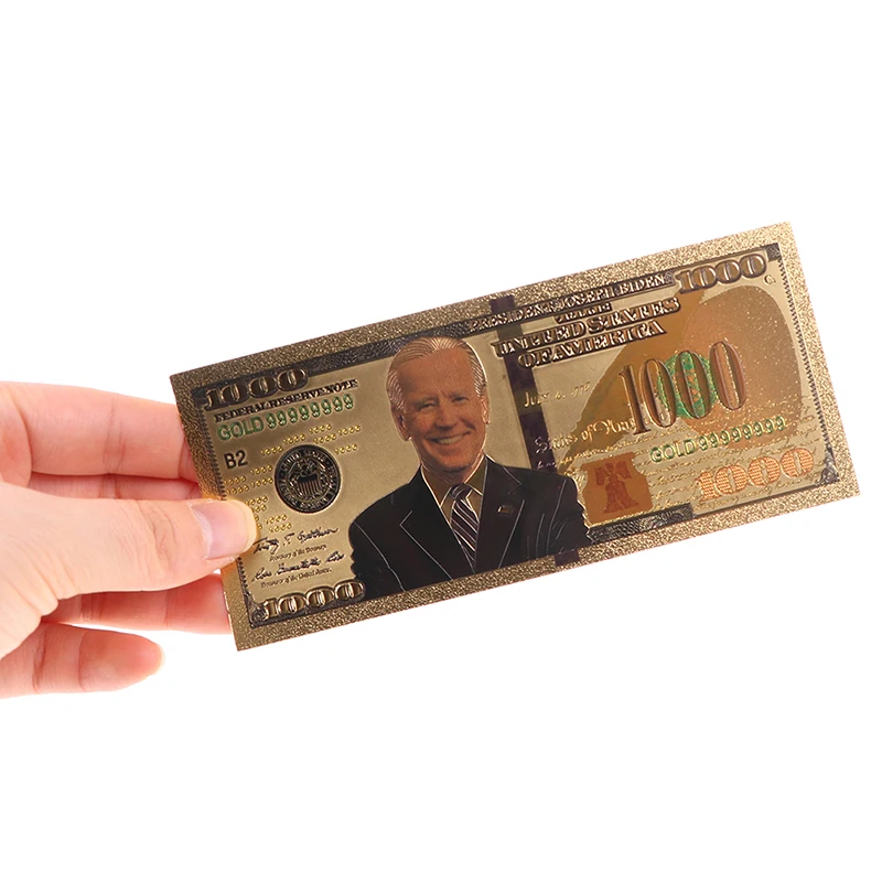 

Joe Biden President Commemorative Notes Fake Money Souvenir Collectible Coins