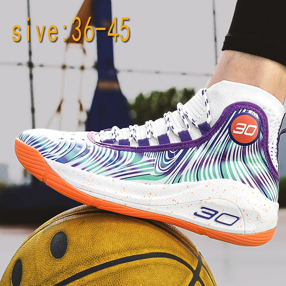 Новая спортивная баскетбольная обувь для мужчин и женщин модная Всесезонная