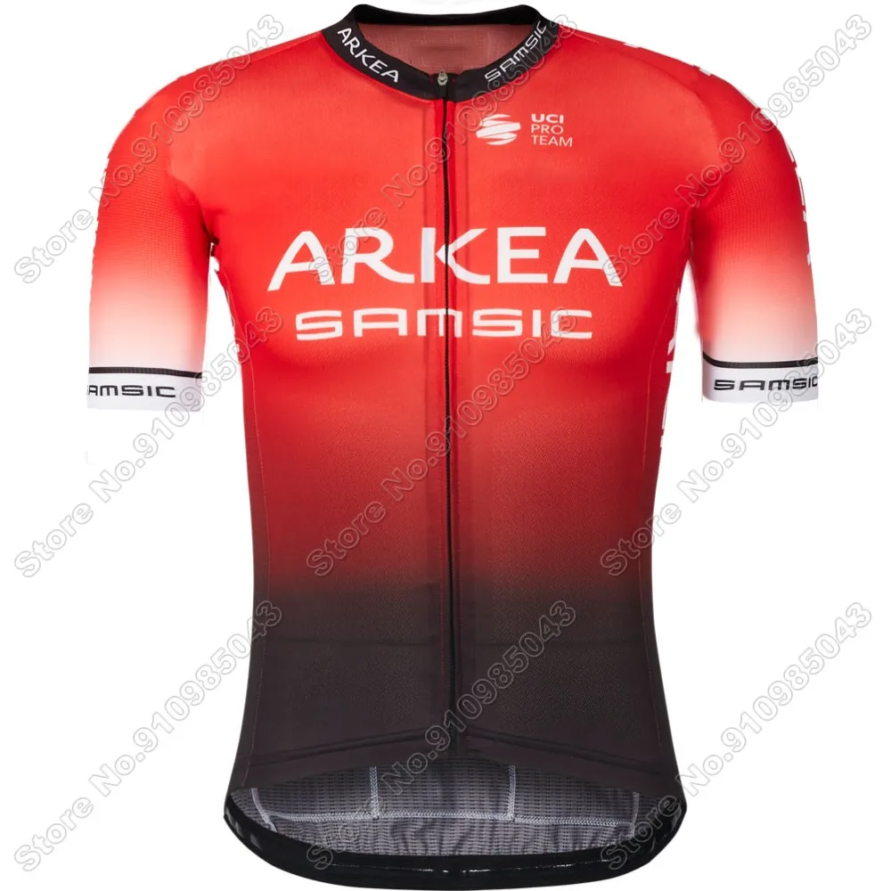 

2021 ARKEA SAMSIC Cycling Jersey Set Quick Dry Mens Bicycle Clothing Short Sleeve Maillot Ropa Pro BIKE Maillot Culotte
