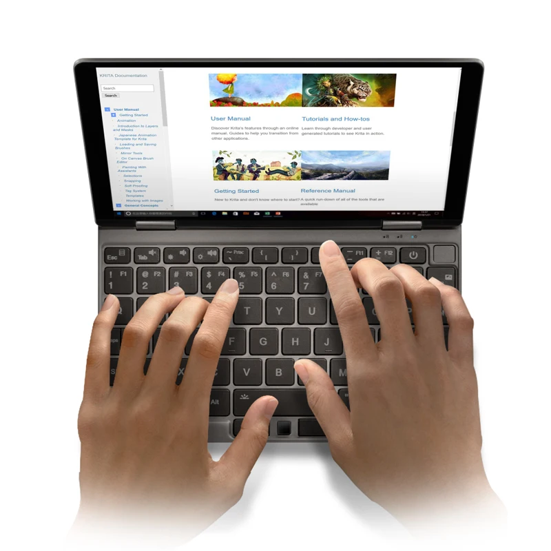 Оригинальный карманный ноутбук Windows 10 home One Mix3Pro IPS экран 8 4 дюйма планшетный ПК i7