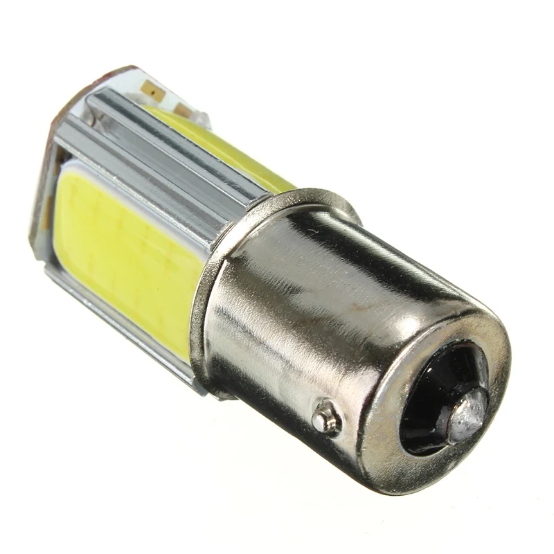 2 шт. 12V светильник s 5W 1156 COB светодиодный лампы 1156 автоматический поворот светильник лампа 500lm 6500-7000K белый Поддержка дропшиппинг