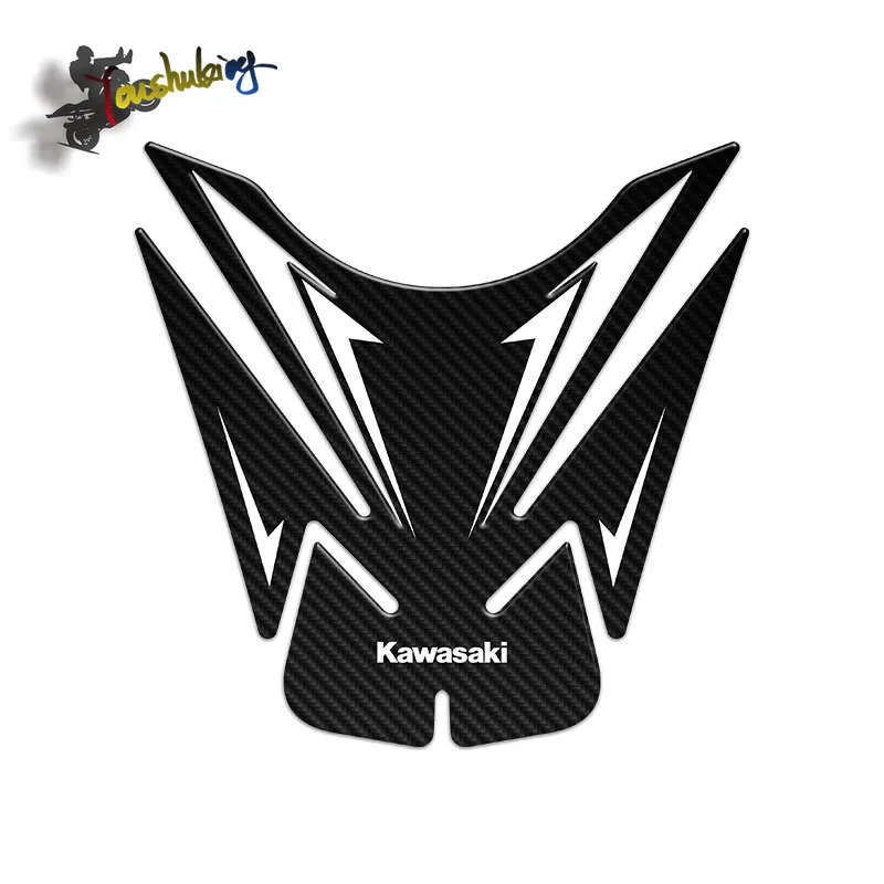 

Carbon Fiber Tank Pad Gas Cap Decal Protector Cover For Ninja ZX6R ZX10R Z1000 Z1000SX Z800 Z750 Z650 ER6N VN650