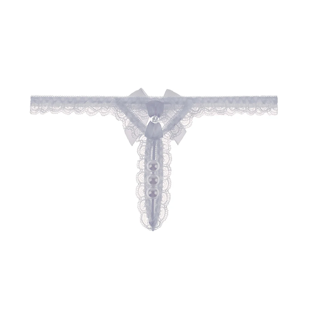 1 шт. женские сексуальные кружевные трусики стринги с открытой промежностью
