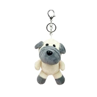 10pcslot plush keychain stylish cartoon pug bazaar black dog loveyly exquisite soothing pendant