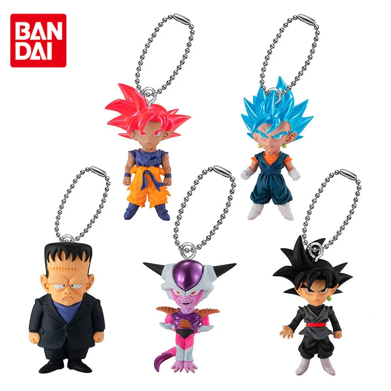 Подлинный кулон Bandai acha GDM BURST 47 Super черный Сон Гоку вегетто Фриза аниме