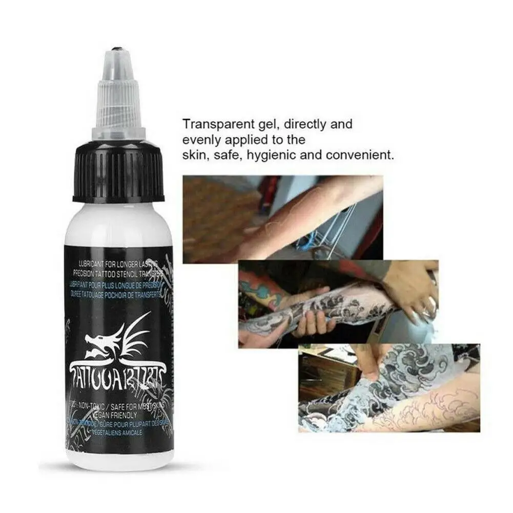 30ML Tattoo Transfer Gel Cream Body Paint Stencil Stuff Oils For Easy To Transfer Tattoo Inks Accessories Hygienic Convenient