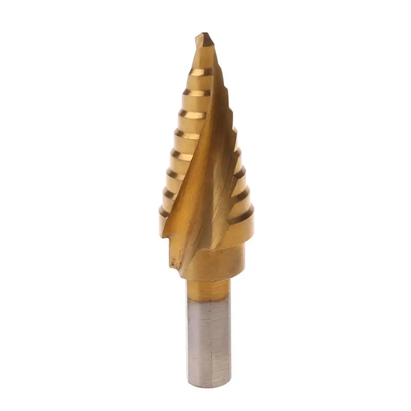 

L9BE 5pcs Hss Cobalt Multiple Hole 50 Sizes Step Drill Bit Set with Aluminum Case