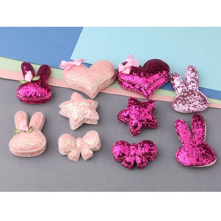 Новинка блестящие украшения для волос наклейка сделай сам в рождественском