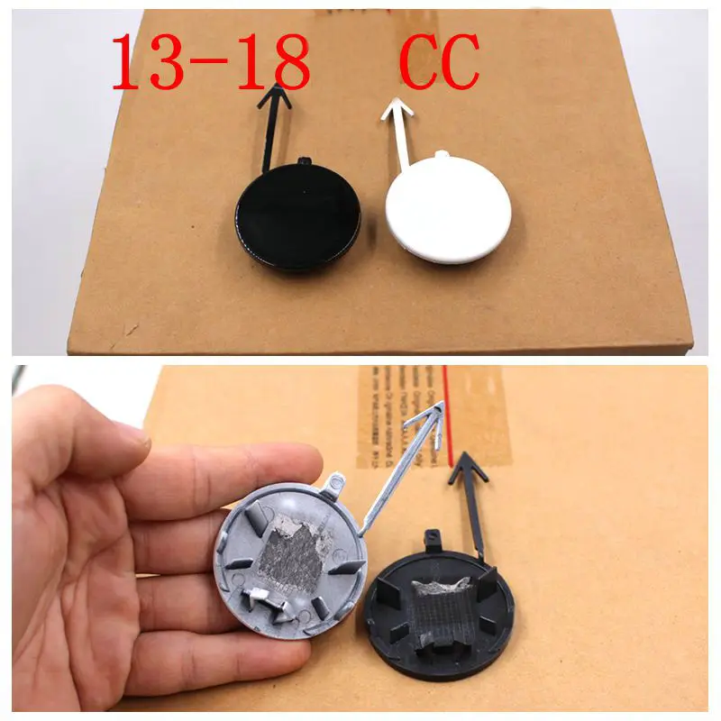 

For CC 2013-2018 Front bumper trailer hook cover Towing hook cover