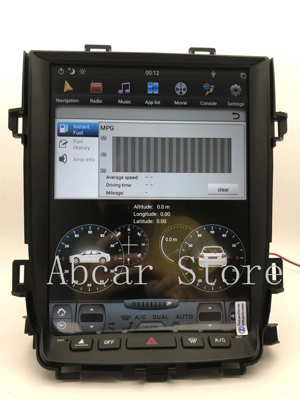 Tesla стиль Android 8,1 автомобильный dvd-плеер gps навигация для Toyota alphard Vellfire 20 серии 2007- PX6 радио CARPLAY HDMI